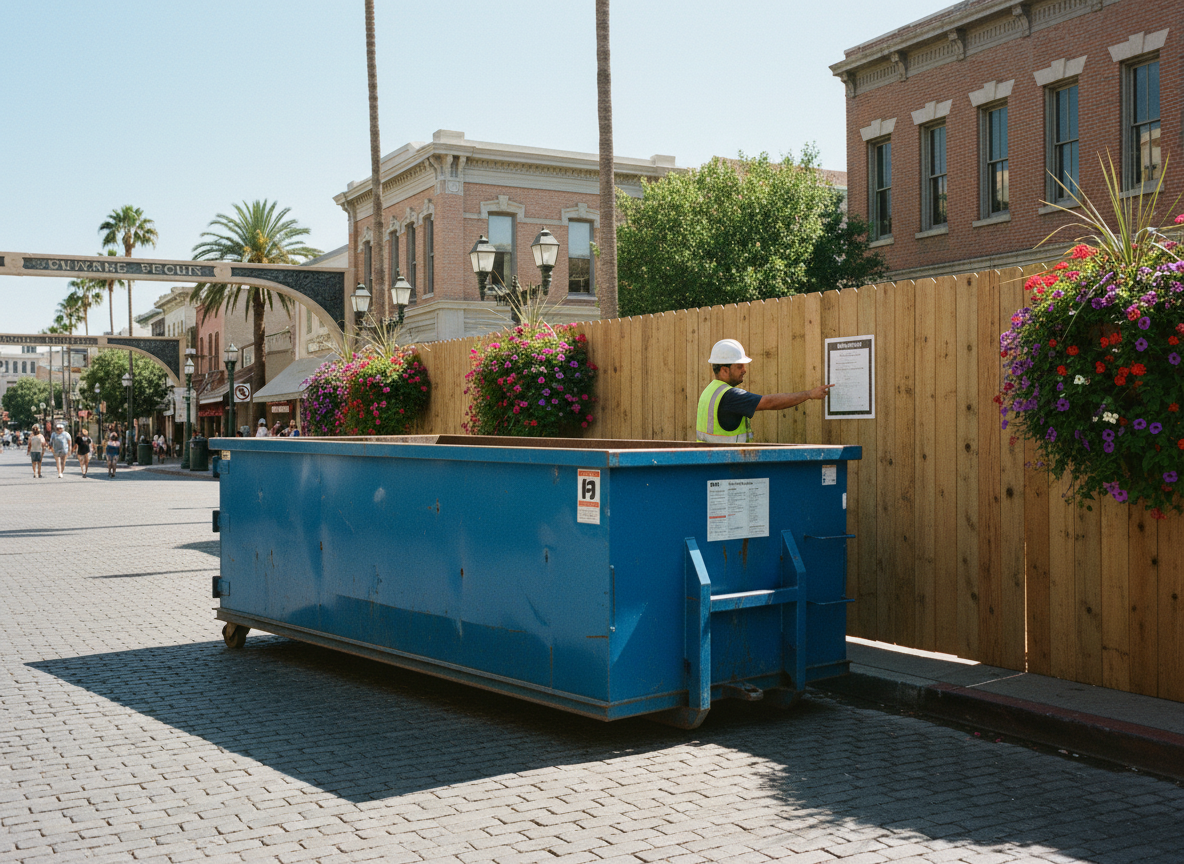 Do You Need a Permit for a Dumpster on Your Fremont Street